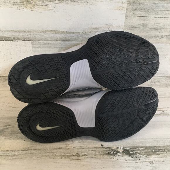 Nike X Fragment Design Zoom Hyperrev 2016 Grey Wolf Navy Blue Mens 12 Sneaker - Picture 8 of 10